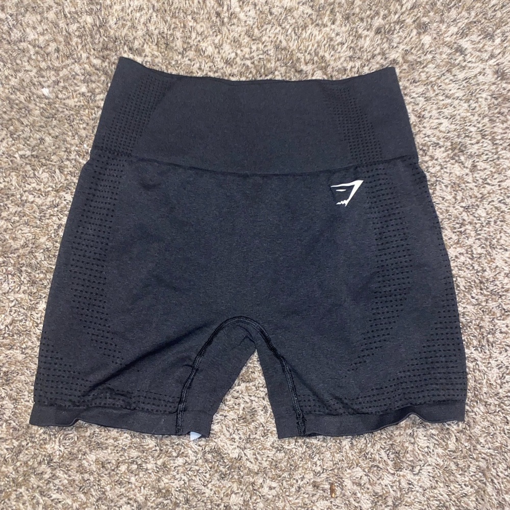 Gymshark Black Seamless Athletic Shorts